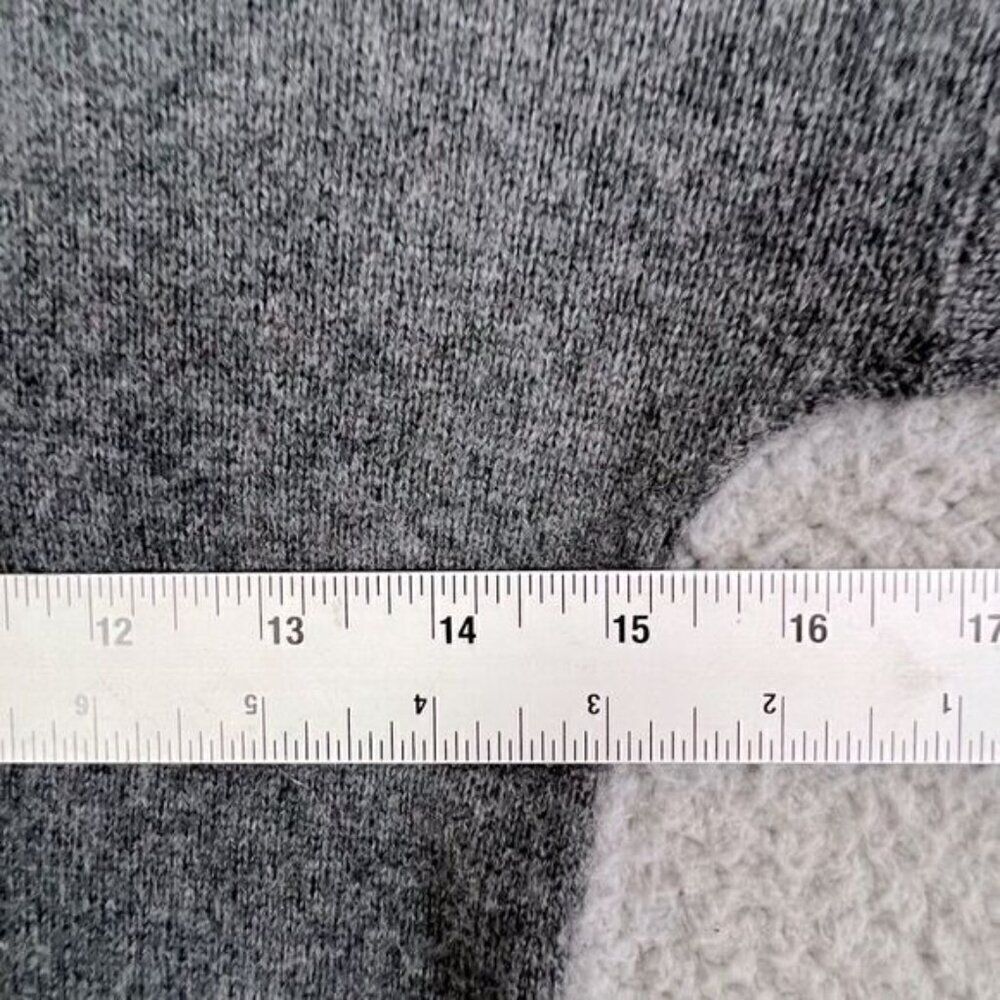 ONLY MINE WOMENS CASHMERE TUNIC/SWEATER SIZE XS GRAY - Picture 8 of 10